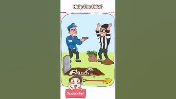 Help the thief ~ HideMyproof 😄 Android X ios #shorts
