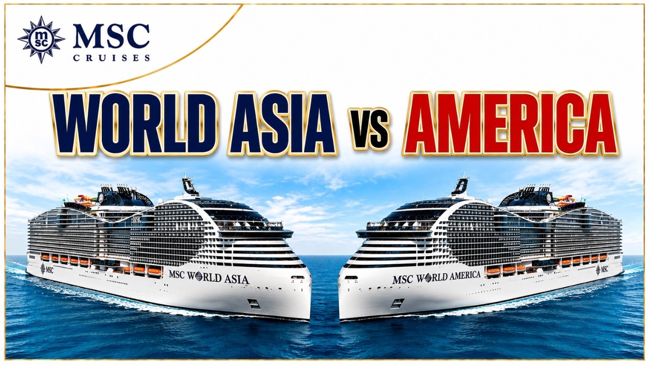 MSC World Asia vs World America: 10 BIGGEST Differences You Need to Know
