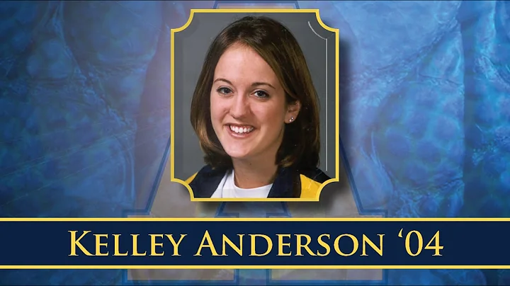 Kelley Anderson '04 - Allegheny Hall of Fame Induc...