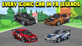 TIME ATTACK WITH EVERY ICONIC CAR IN FR LEGENDS - (PART 1)