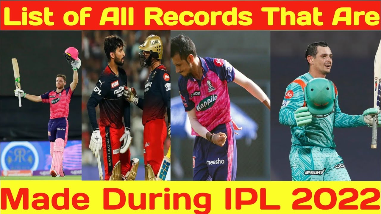 IPL 2022: All Records That Are Made During IPL 2022 Season, IPL 2022 Stats ll