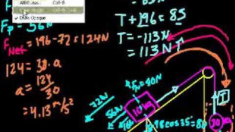 037 Tension in an accelerating system and pie in the face Urdu