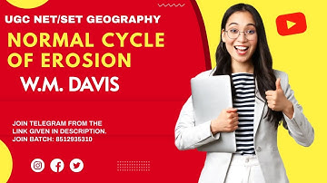 NORMAL CYCLE OF EROSION BY W.M. DAVIS