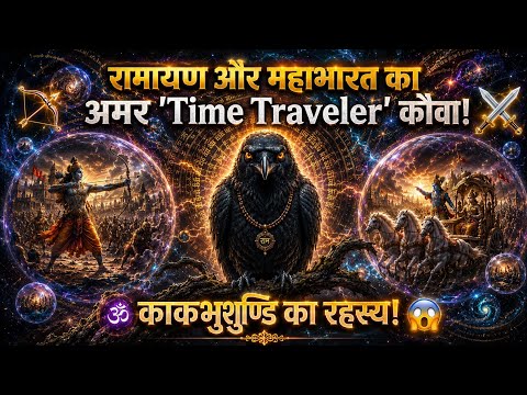 काकभुशुण्डि का रहस्य: वह अमर जीव जो 11 बार रामायण, 16 बार महाभारत देखी🙏🤯