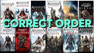 What's the CORRECT ORDER to Play Assassin's Creed Games?! screenshot 5