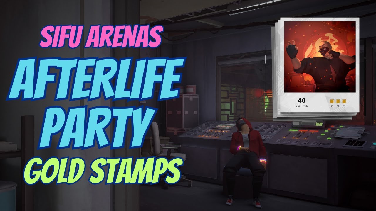 Afterlife Party | Gold Stamps | Dragon Stamps | Sifu Arenas