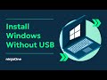 How to Clean Install Windows 10 without a USB Flash Drive or DVD
