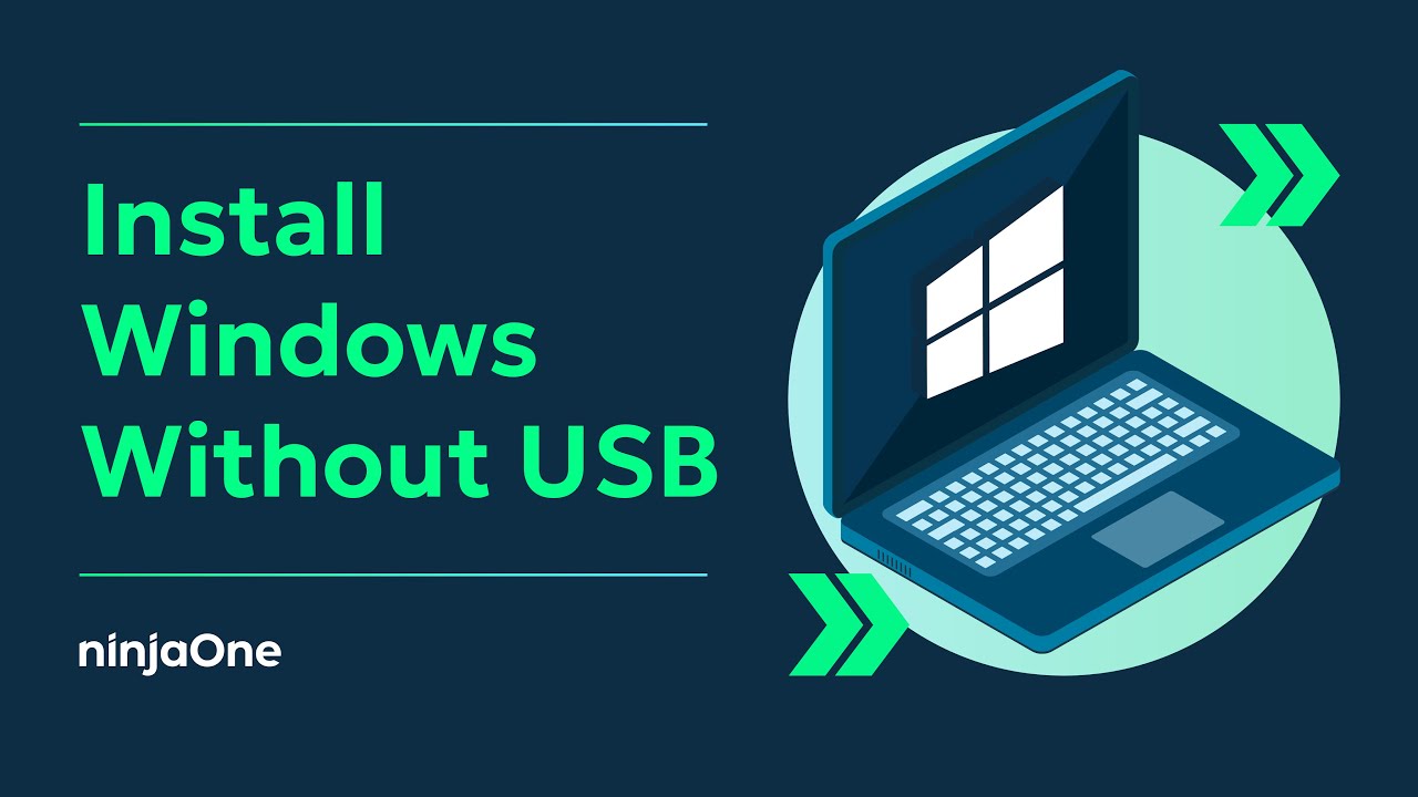 How to Clean Install Windows 10 without a USB Flash Drive or DVD (w ...