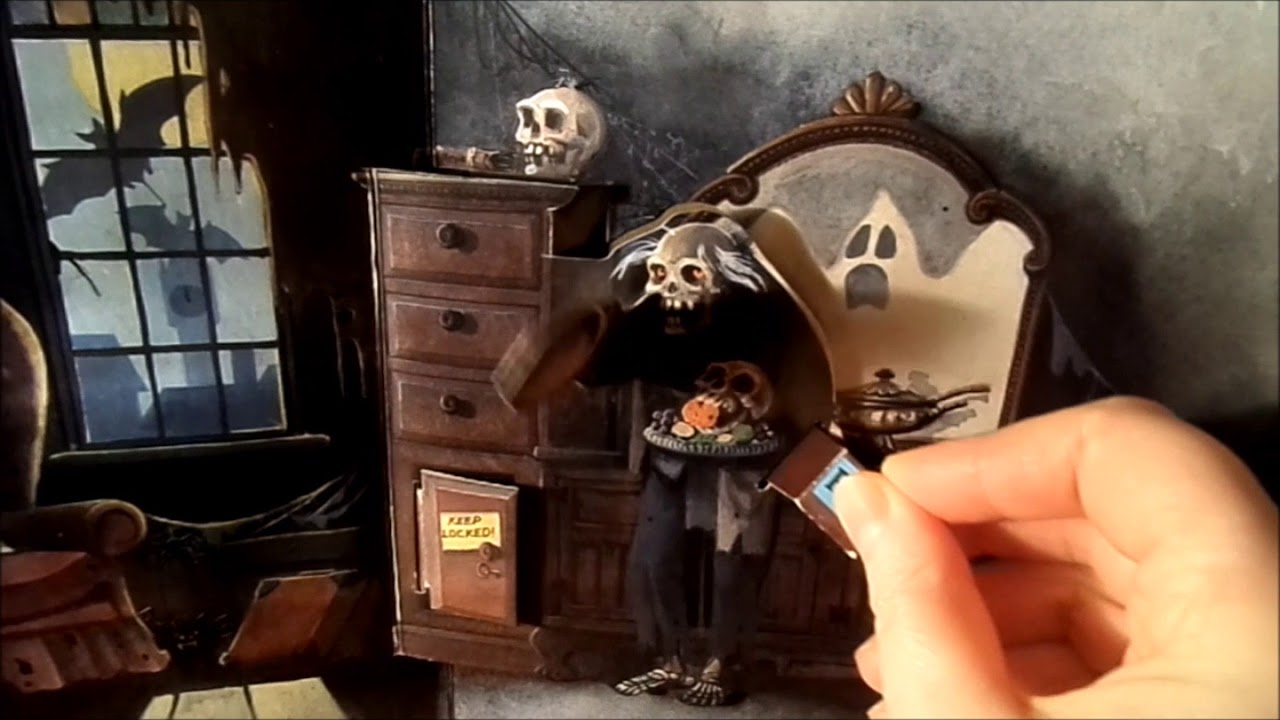 My Favourite Spooky 80's Pop Up Books 1988 (No2 - The Things In