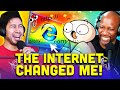 TheOdd1sOut - The Internet Changed Me REACTION! | Early Internet Nostalgia