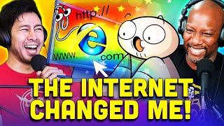 TheOdd1sOut - The Internet Changed Me REACTION! | Early Internet Nostalgia