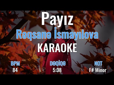 Rəqsanə Payız Karaoke #4k