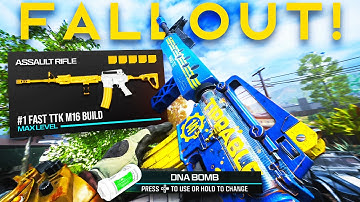 the New FALLOUT M16 is a Complete NUKE GOD in MW3... 🤯 (Best M16 Class Setup Loadout Meta)