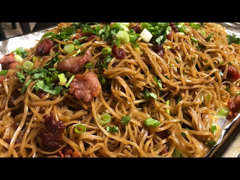 lao-food:-how-i-make-stir-fry-rice-noodles