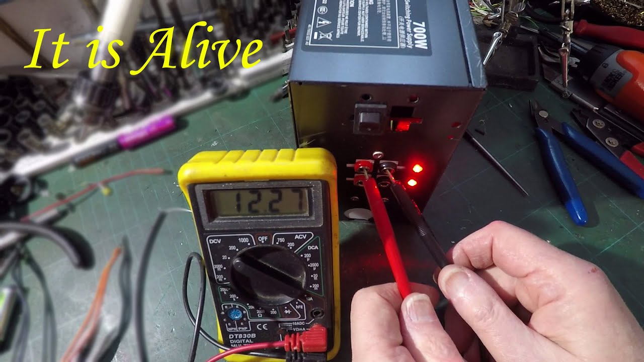 Bench supply made from ATX Pc powersupply
