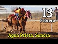Carreras de Caballos en Agua Prieta, Sonora 13 de Febrero 2022