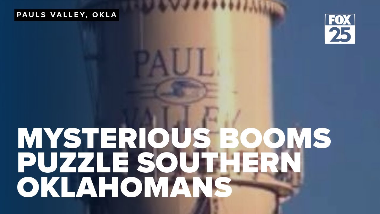 Mystery booms rock south-central Oklahoma, locals shaken and puzzled