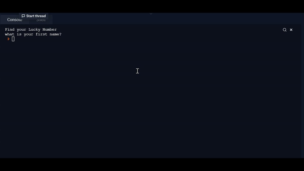 Python-Exercise-1 Find your Lucky Number? by iTondak - YouTube