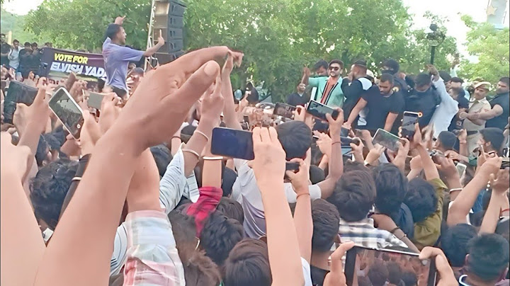 Socha Nahi Tha Elvish Yadav Bhai Ke Sath Itna Bada Meetup Ho Jayega 😭 Police Ne Arrest Karliya