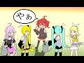 <手書きアニメ>初音ミクの一撃
