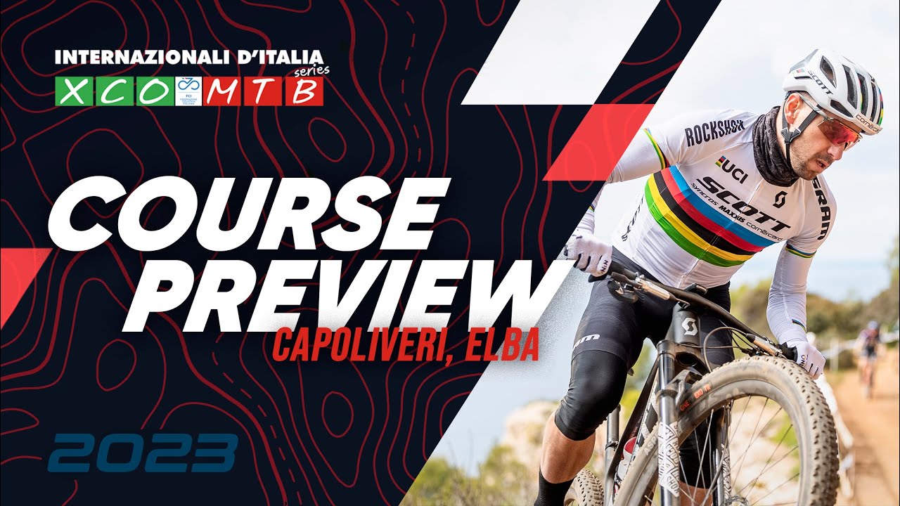 Capoliveri XCO course preview w/ Schurter and Frischknecht
