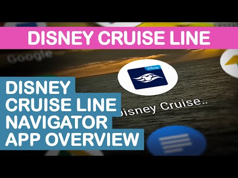 Видео: Как пользоваться приложением Disney Cruise Line Navigator