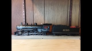 Lionel Legacy Southern Railway 630 2-8-0 7/1/19