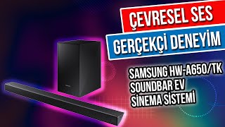 Çevresel Ses Gerçekçi Deneyim ; Samsung Hw-A650 SoundBar Resimi