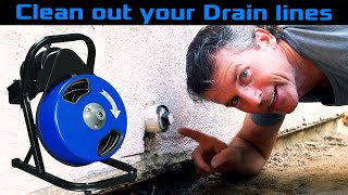 How to use a power drain auger or drain snake. by Bru Builds 149,223 views 1 year ago 14 minutes