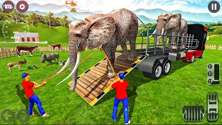 Animal Transport Truck Sim 3D - Zoo Transporter Drive 2024 - Android GamePlay screenshot 5