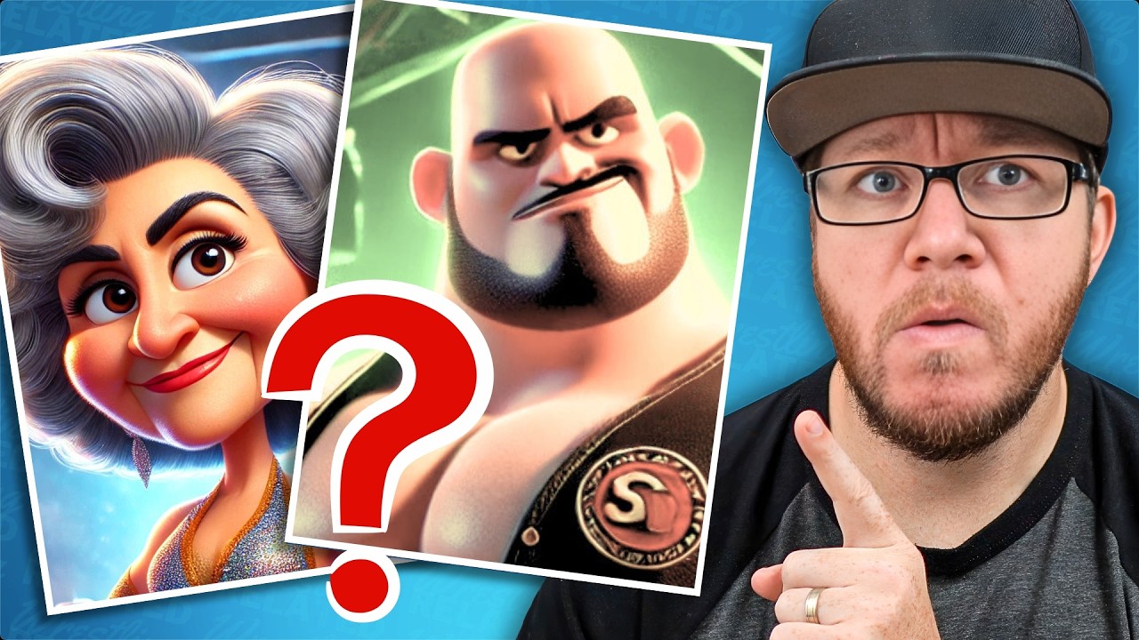 Угадай рестлера по персонажу Disney/Pixar, созданному искусственным интеллектом: WWE Attitude Era
