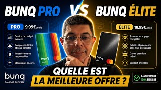 Bunq Pro ou Bunq Élite quelle est la meilleure offre ?