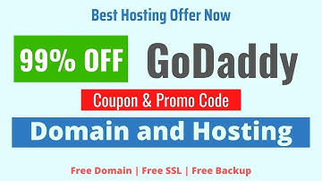 99% OFF GoDaddy Coupon Code December 2025
