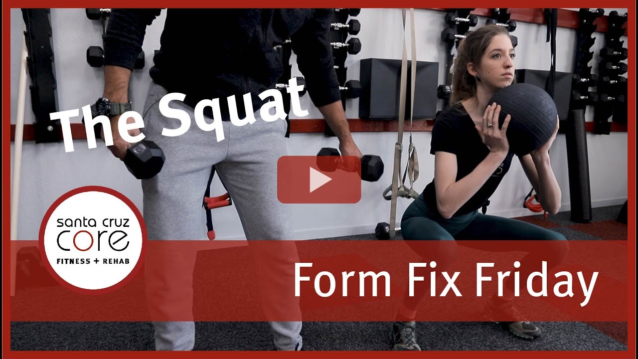 How to do a Squat - Form Fix Friday - YouTube