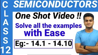 NCERT  examples of Semiconductor Electronics || Hindi explanation || Class-12 || Physics
