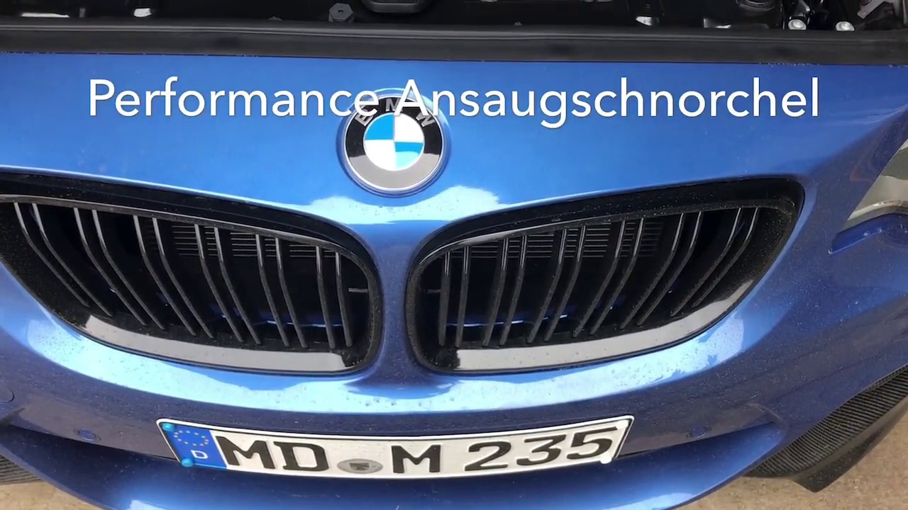 Performance F22 M235i M240i M2 N55 Air Intake System do it yourself !