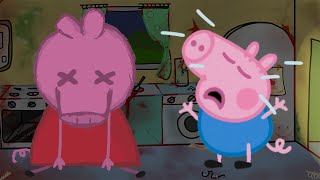 Goodbye world but Peppa Pig (Sad Ending) Peppa Pig And The Bacon (FNF vs Peppa) Muddy Puddles Funkin