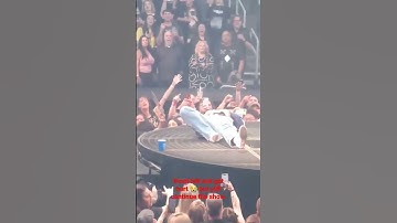 Thumbnail of Post Malone fell and got hurt, but still, continue the show at the St.Louis concert. ❤️