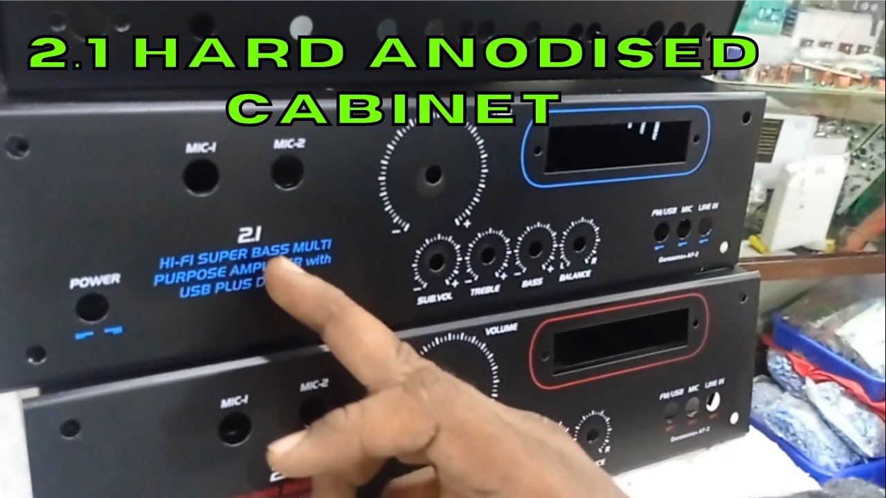 HARD ANODIZED II WELL FIT II 2.1 AMPLIFIER II DEXA YouTube