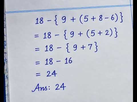 S I M P L I F I C A T I O Ns. #basicmaths #simplification #bodmasrule #easymaths #learn 