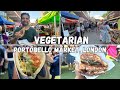 Best vegetarian street food in london  portobello road market  london markets