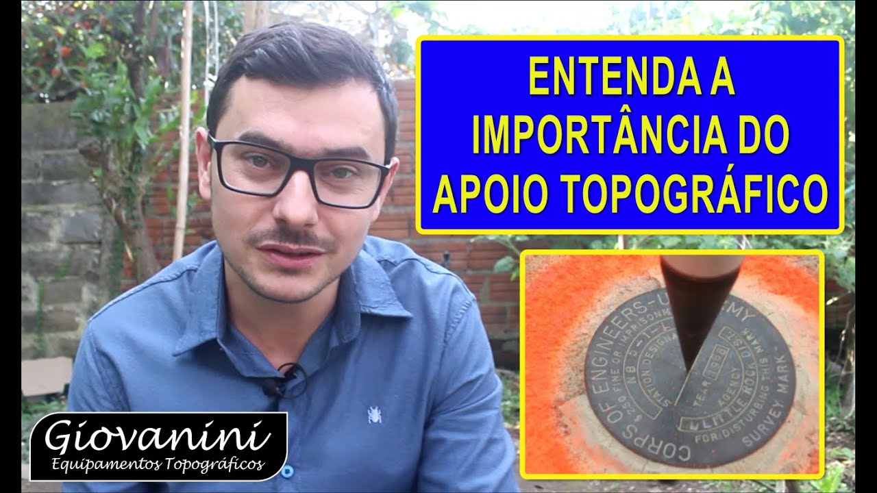 Entenda o que é e a IMPORTÂNCIA do APOIO TOPOGRÁFICO! YouTube