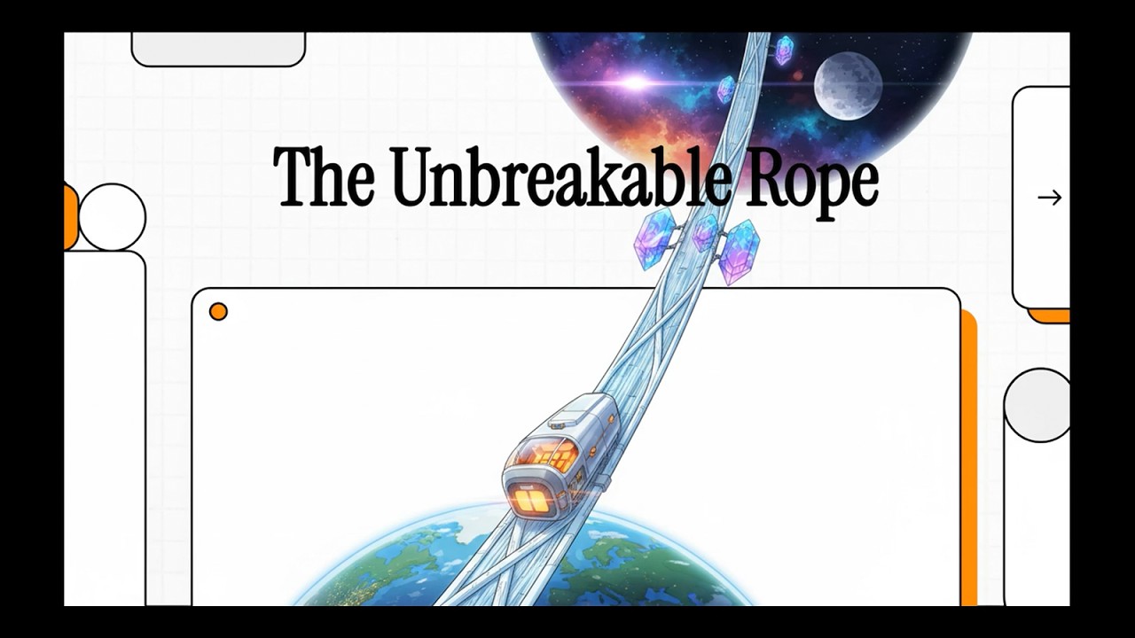 The Unbreakable Rope :: How to Build a Space Elevator (correctly)