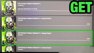 How To Pre Download MW2 Campaign on Xbox [EASY]