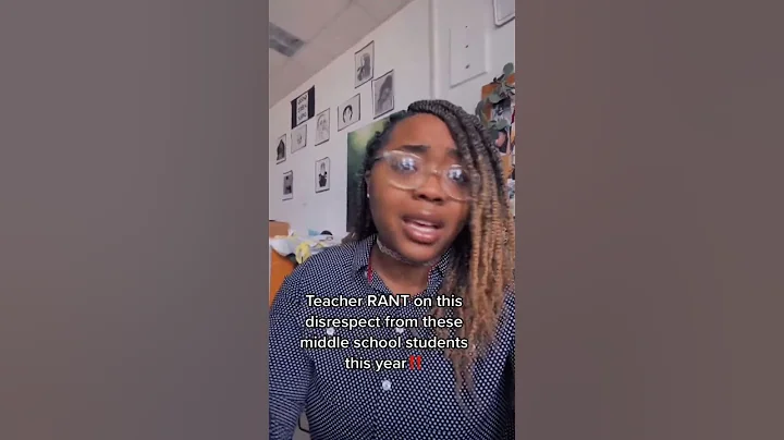 This teacher is FED UP!
