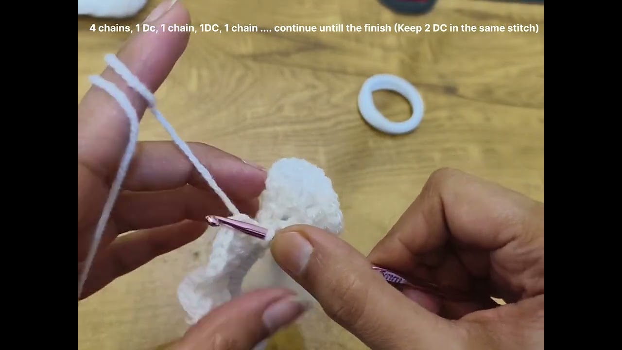 Crochet Scrunchie, #Scrunchie tutorial, #how to make Scrunchie with crochet