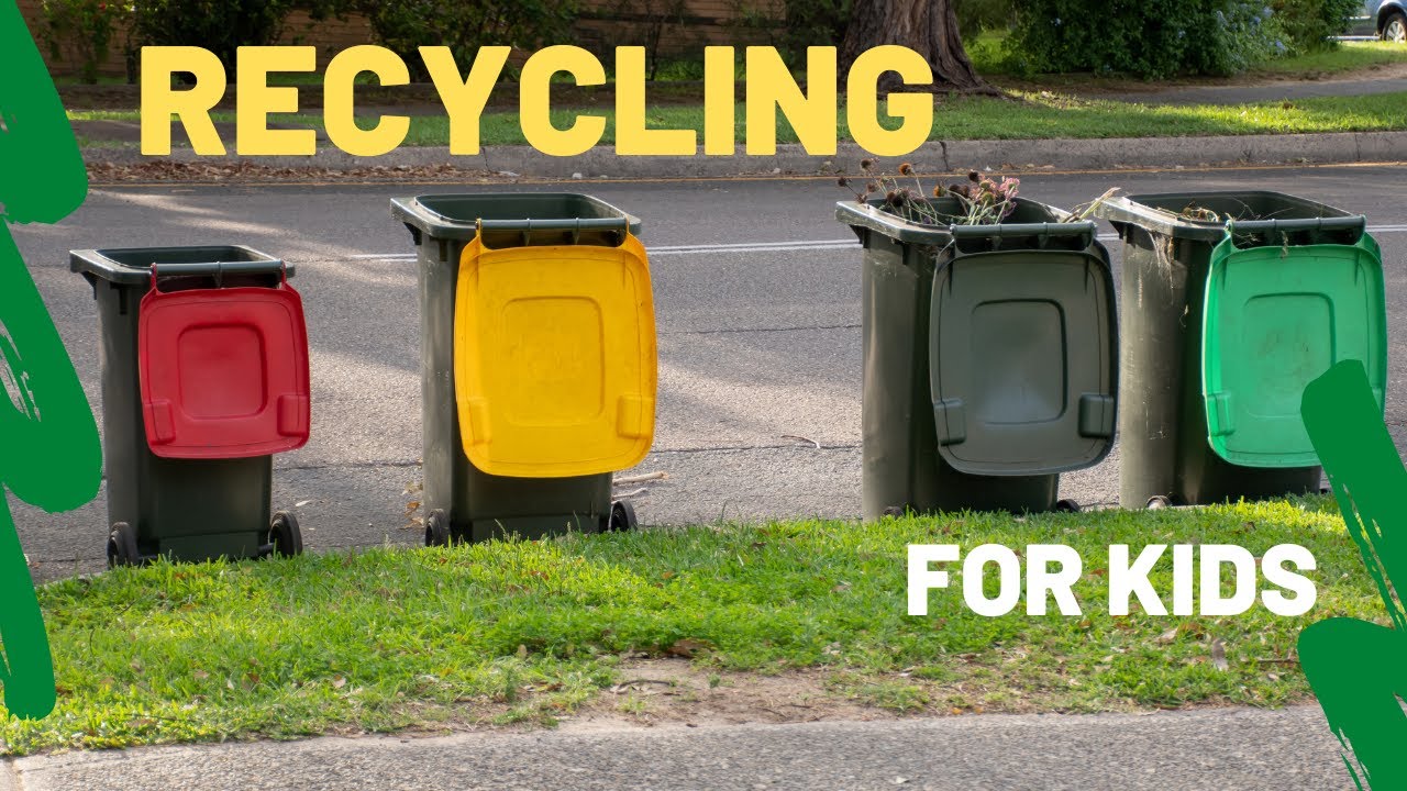 Recycling for Kids | A Lesson On Why Recycling Is Important | Recycling Aluminum, Plastic and Paper