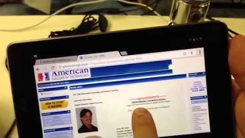 Google nexus copy and paste URL for live lecture
