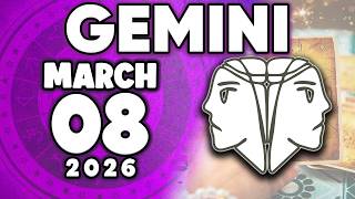 𝐆𝐞𝐦𝐢𝐧𝐢 ♊ YOU MIGHT NEED😐 TO SIT DOWN FOR THIS!🪑⚡ Horoscope for today MARCH 8 2026 🔮 #horoscope #new