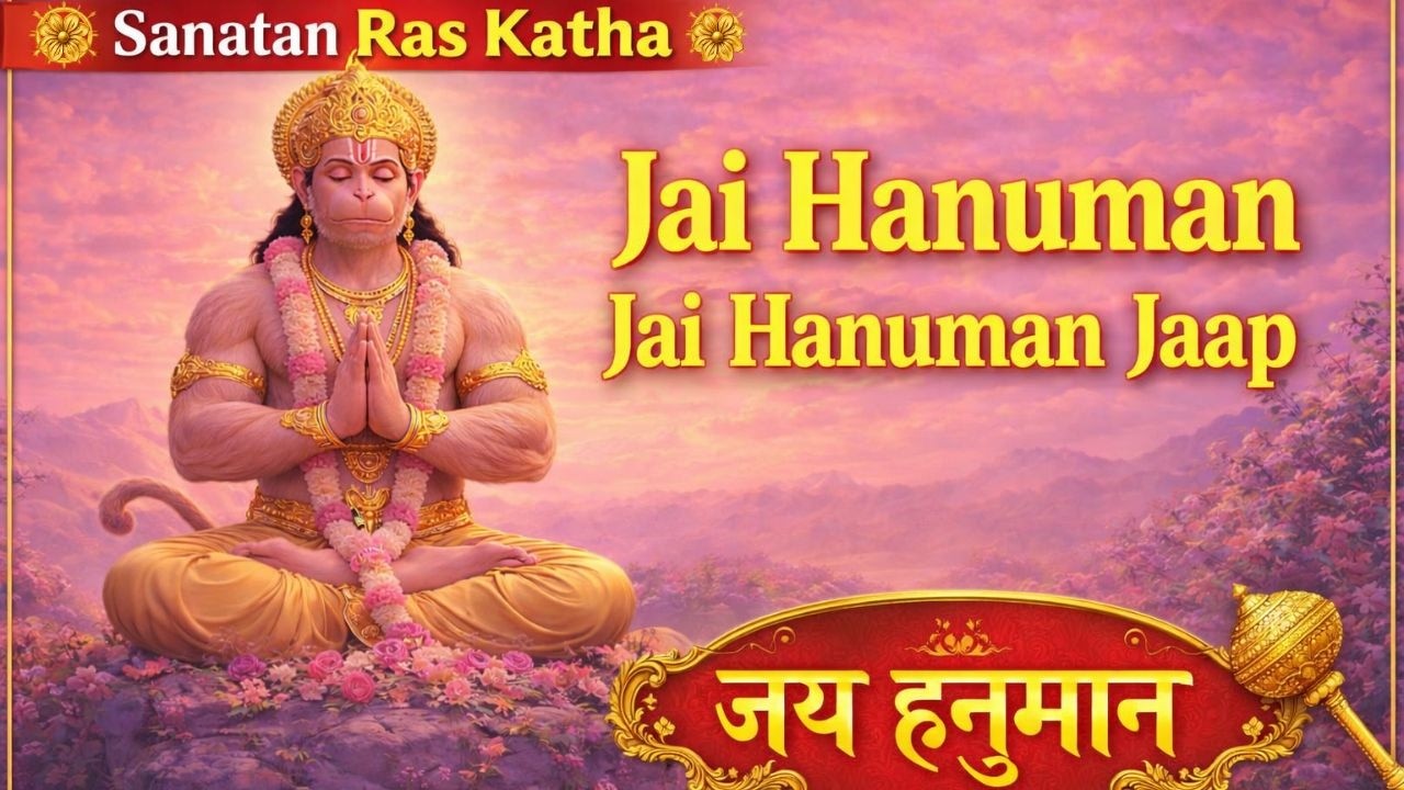 Jai Hanuman Jai Hanuman | Powerful Hanuman Chant | Sanatan Ras Katha